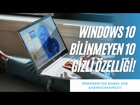 Windows 10 Bilinmeyen 10 Gizli Özelliği! (2022) | Pratik Bilgiler #2 ...